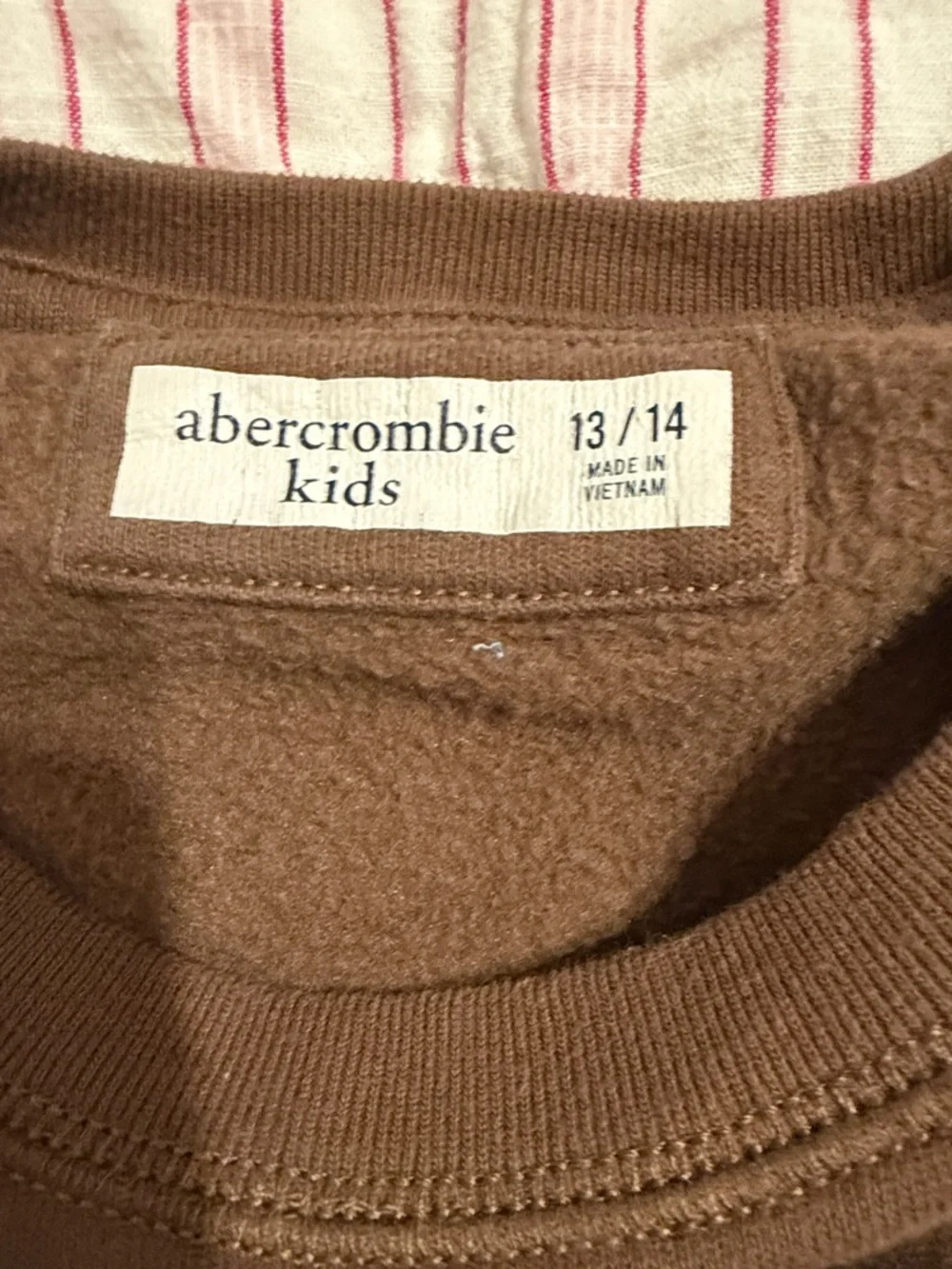 abercrombie kids Brown Jimi Hendrix Graphic Crewneck kids 13/14